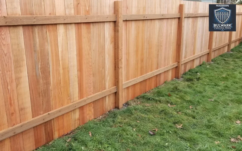 Wood Fence Installation - Madison Bulwark Fencing Pros